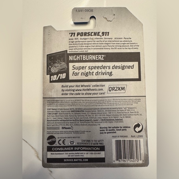 🏎️ Hot Wheels Magnus Walker Porsche 911 Urban Outlaw 277 White - Picture 2 of 5
